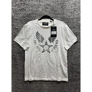 Avirex Men's Wingstar Short‎ Sleeve Crew Neck Cotton T-Shirt